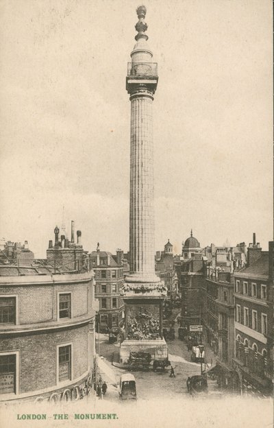 Das Monument, London von English Photographer